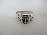 925 Sterling Silver ring Celtic Cross Ring