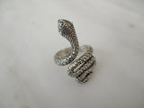 925 Sterling Silver Snake Ring