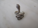 925 Sterling Silver Snake Ring