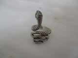 925 Sterling Silver Snake Ring