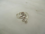 925 Sterling Silver Twirls Ring