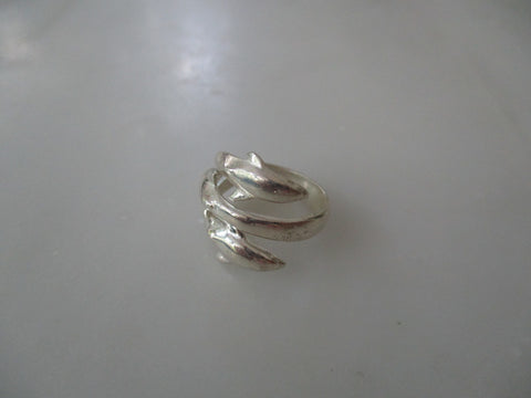 925 Sterling Silver Dolphin Ring