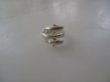 925 Sterling Silver Dolphin Ring